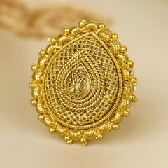 Golden Glow Ring - Rukhmani