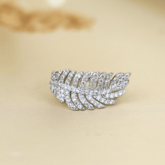 Featherlight Sparkle Ring - Rukhmani