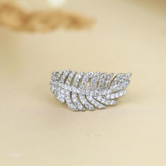 Featherlight Sparkle Ring