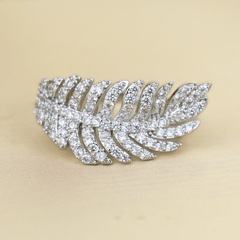 Featherlight Sparkle Ring - Rukhmani