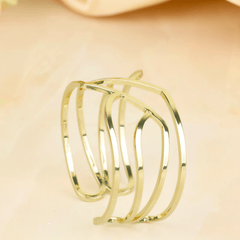 Geomatric Glam Cuff