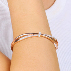 Rose Gold Plated Knot Bracelet - Rukhmani