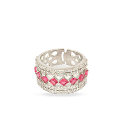 Blush Beauty Pink Stone Ring - Rukhmani