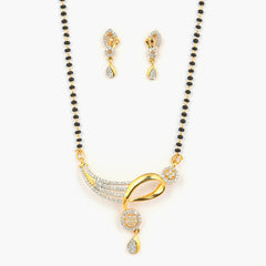 Latest New Design Diamond Drop Beautiful Mangalsutra - Rukhmani