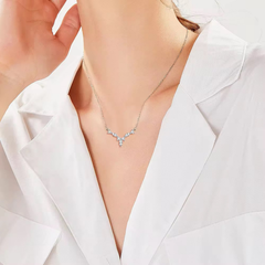 925 Crown Marquise Silver Set