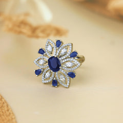 Starlight & Sapphire Ring
