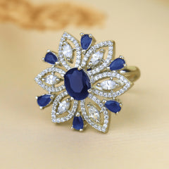 Starlight & Sapphire Ring