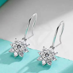 Fine Jewelry Women Earrings Hammered Inlay Square Studs Earrings 925 Silver  Zricon Stud Earrings