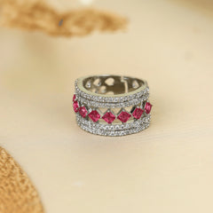 Blush Beauty Pink Stone Ring