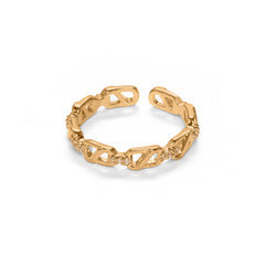 Adjustable Fancy Chain Shape Design Diamond Rings