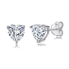 925 Elegant Heart Silver Set