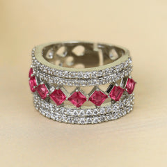 Blush Beauty Pink Stone Ring