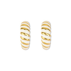 Croissants Style Arc Hoops - Rukhmani