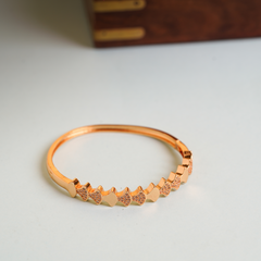 Gold Plated Trending Design Diamond Bracelets