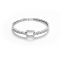 Unique design Silver plated diamond Bracelet