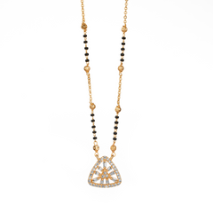 Fancygold polished short mangalsutra