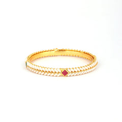 Gold Plated Maharashtrian Pearl Bangles