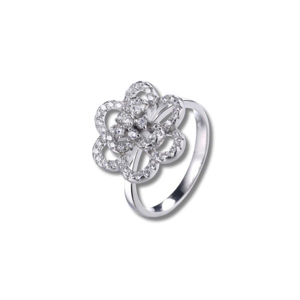 Eternal Blossom Sterling Silver Ring