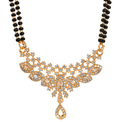 Trendy Models Beautiful Design Gold Plated Pendant Mangalsutra