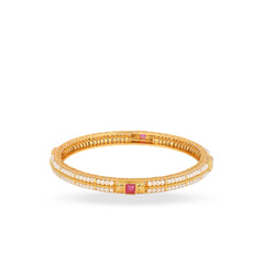 Gold Plated Maharashtrian Moti Fancy Design Bangles