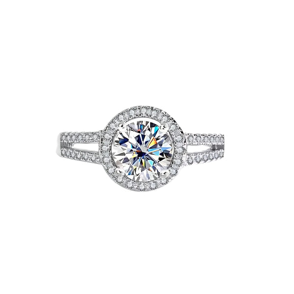 925 Sterling Silver Luxurious Bridal Wedding Ring for Women