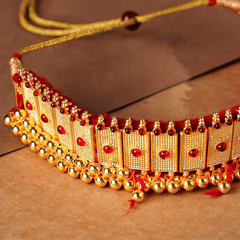 Rukhmani's Refined Gold Plated Chinchpeti - Rukhmani