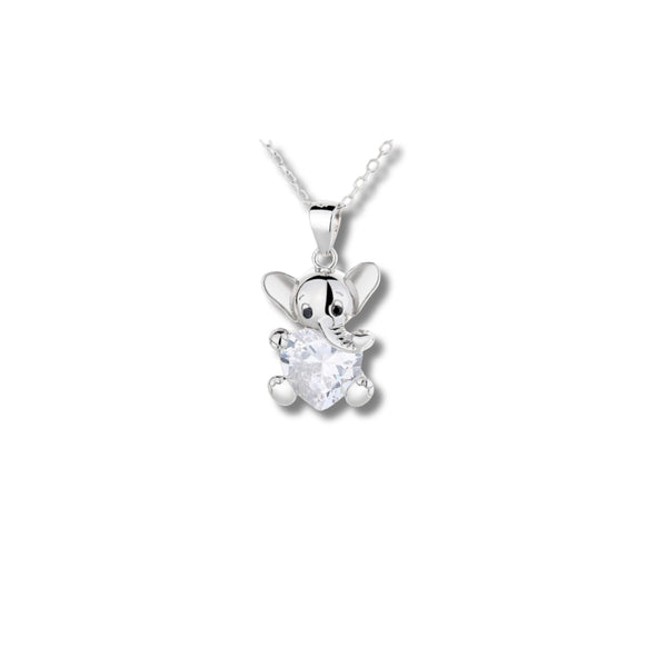 Character Heart Pendant in 925 Sterling Silver